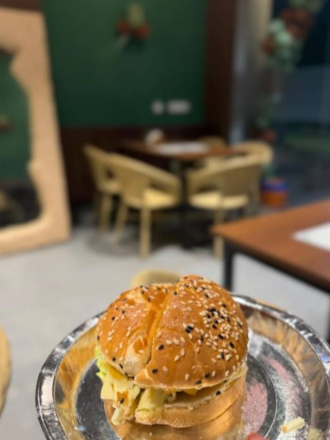 Sesame burger
