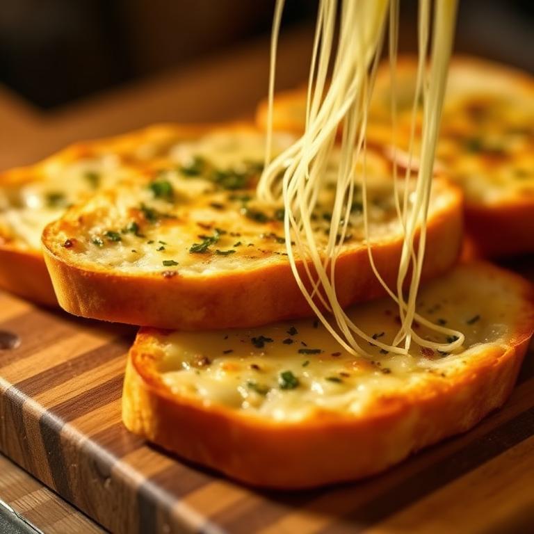 Cheese garlic bread
